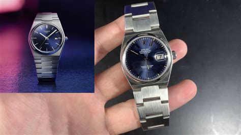 tissot prx rolex oysterquartz